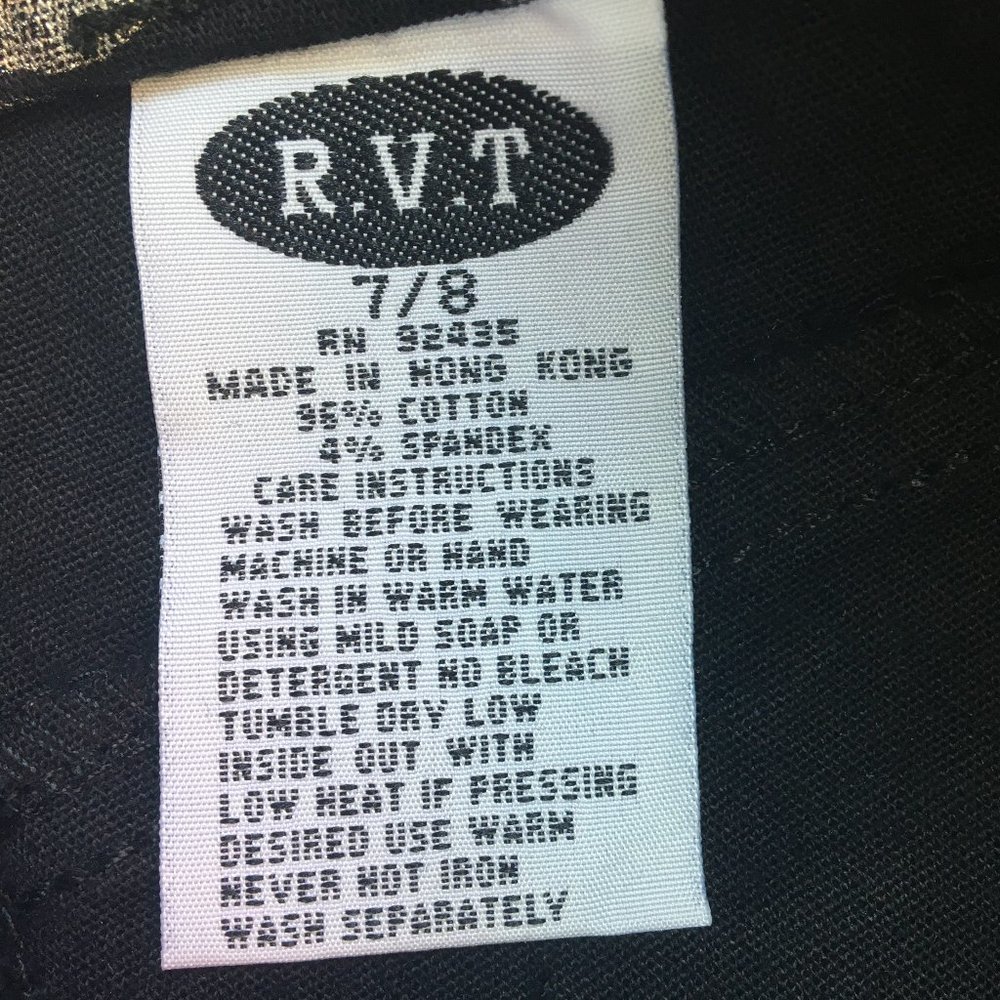R.V.T Animal Print Stretchy Wax Jeans NWT 7/8 - Picture 5 of 6